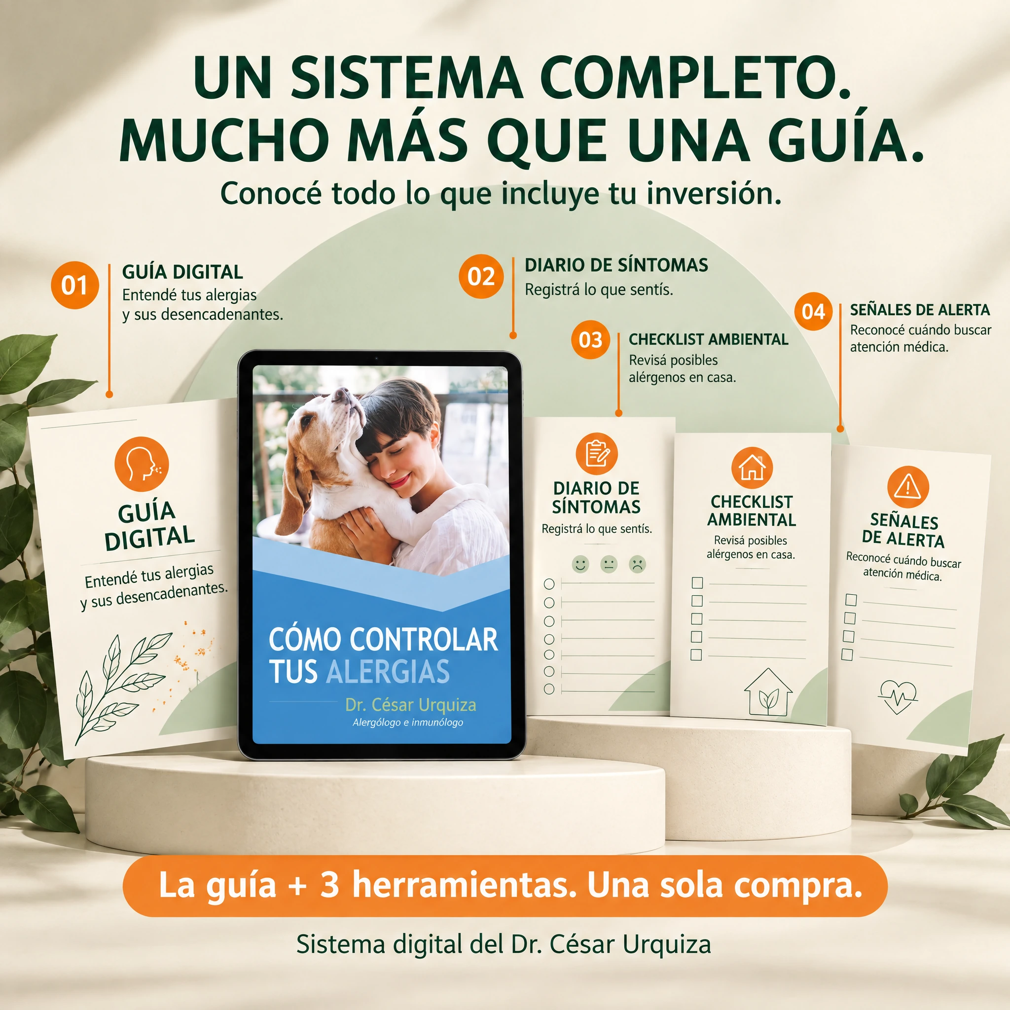 Un sistema completo. Mucho más que una guía.